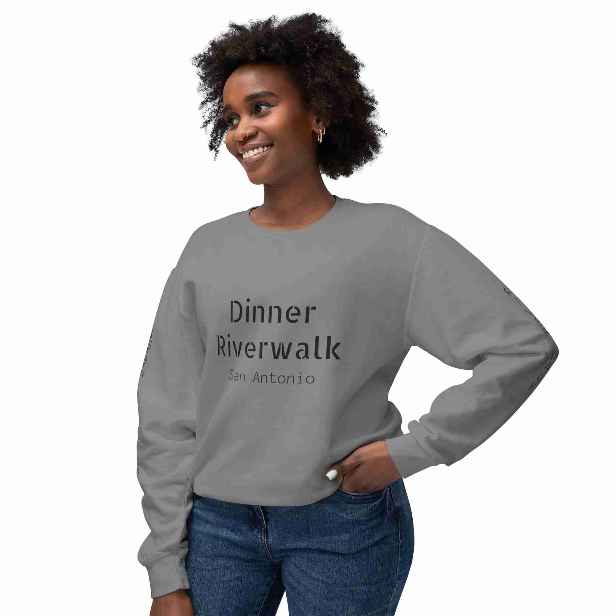 Unisex Lightweight Crewneck Sweatshirt - Image 59