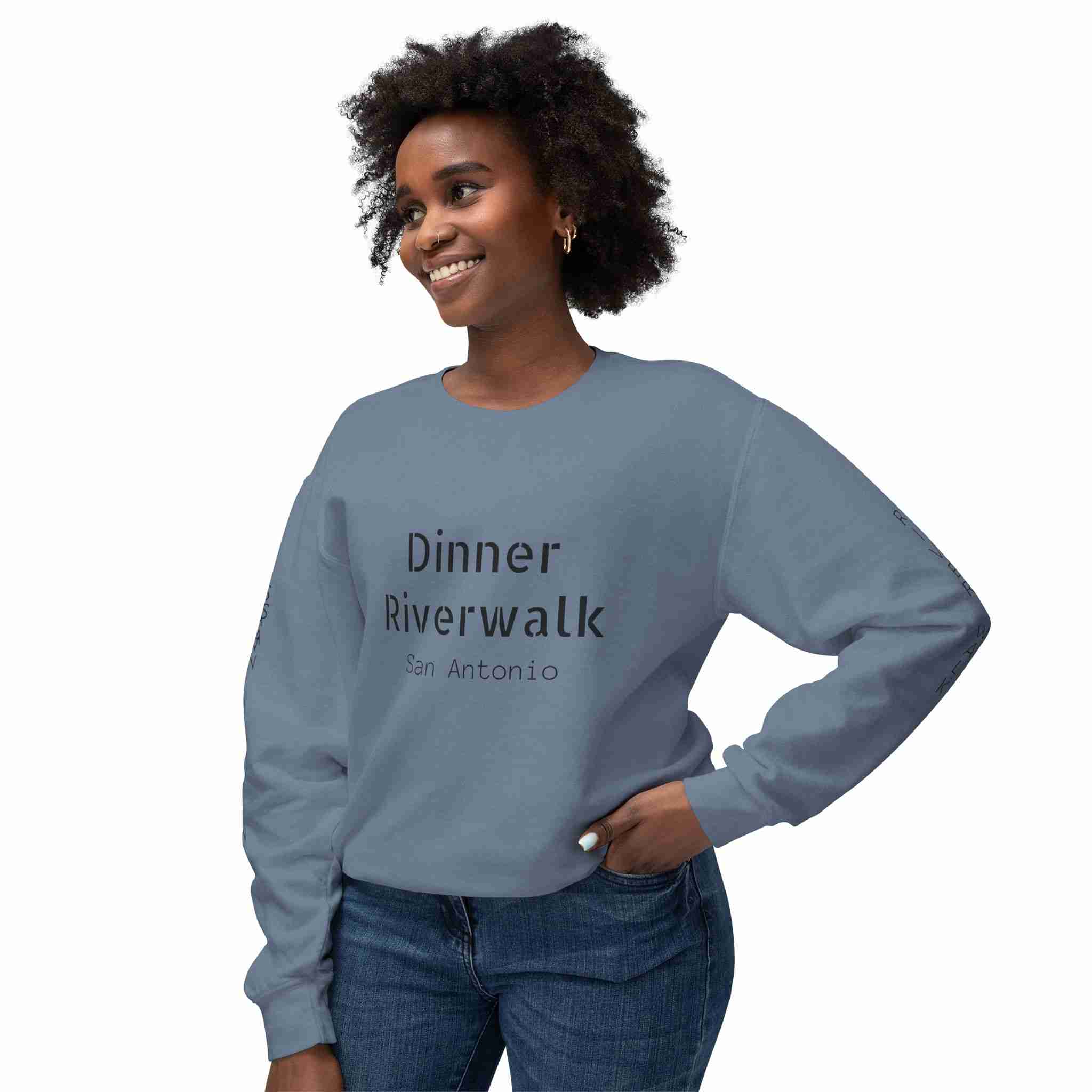 Unisex Lightweight Crewneck Sweatshirt - Image 67