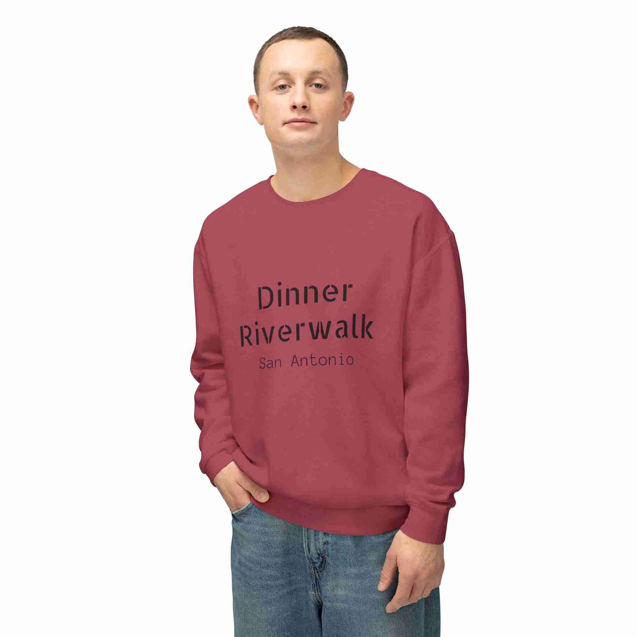 Unisex Lightweight Crewneck Sweatshirt - Image 85
