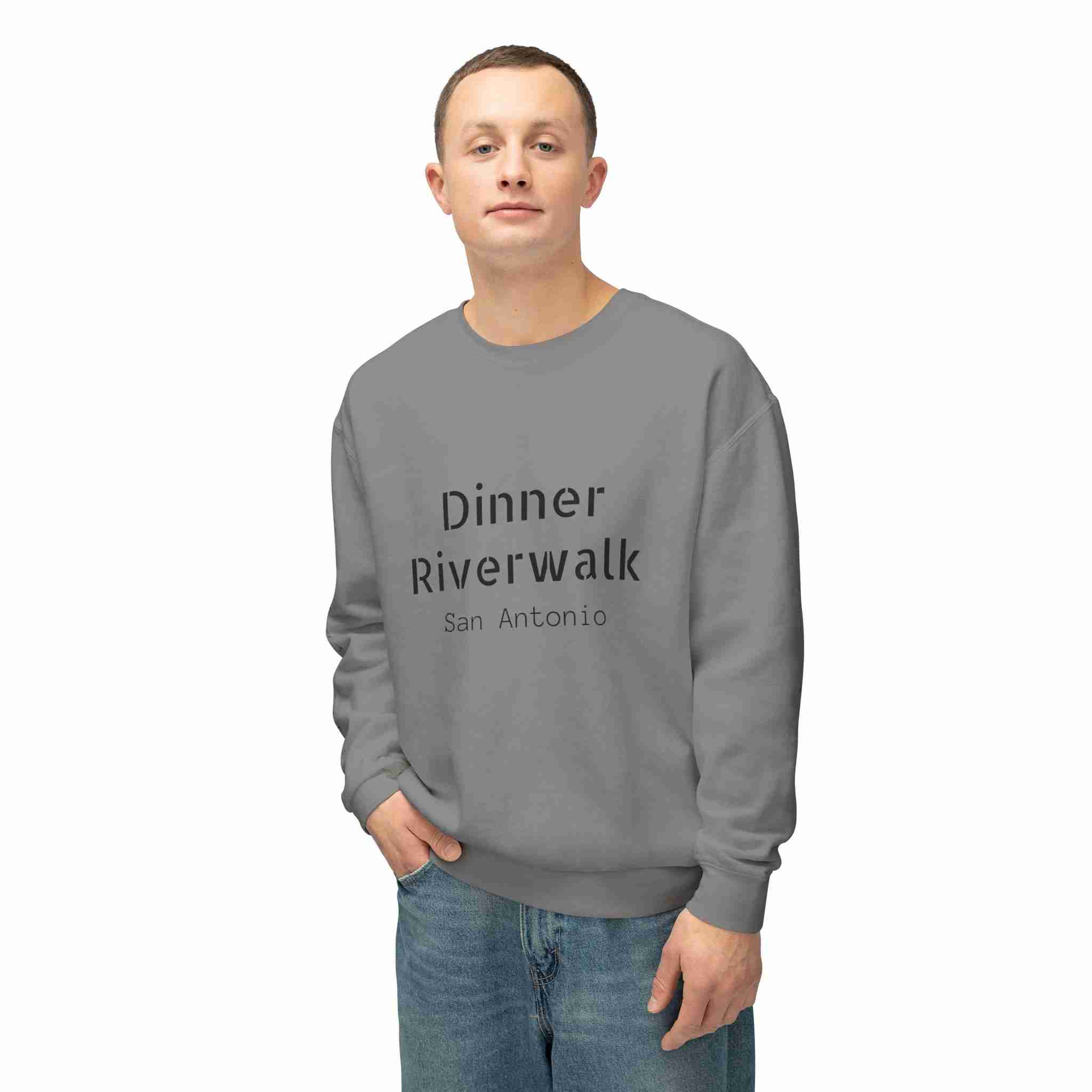 Unisex Lightweight Crewneck Sweatshirt - Image 61