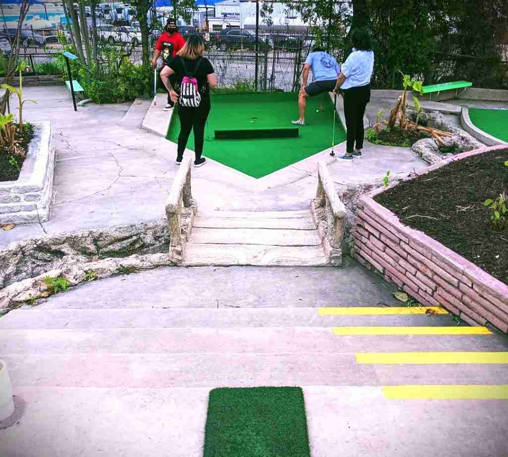 Mini Golf At Cool Crest