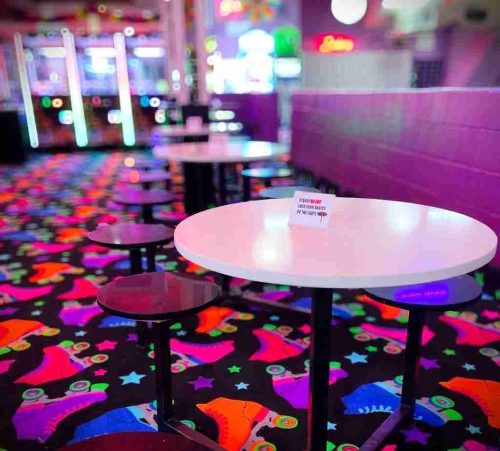 Roller Skating at The Rollercade